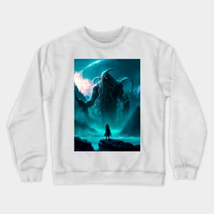 Magic Amidst Chaos: Universe's Beauty Crewneck Sweatshirt